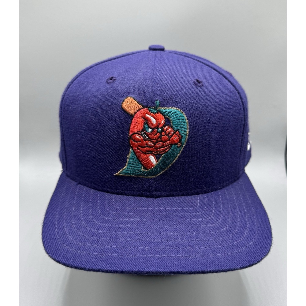Vintage New Era El Paso Diablos Minor League Baseball Hat Rare Made In USA
